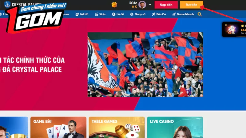 Cách bet thủ rút tiền Bong88 đơn giản