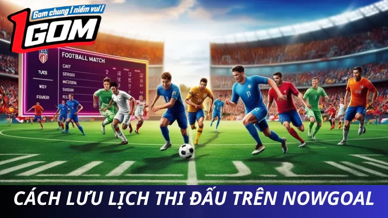 Cách Lưu Lịch Thi Đấu Nowgoal Để Đặt Lịch Cược Sớm
