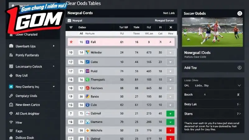 Cách So Sánh Tỷ Lệ Kèo Giữa Nowgoal Và Các Nhà Cái So sánh số lượng tỷ lệ kèo