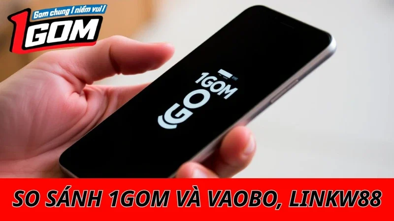 So Sánh 1GOM Và Các Cổng Trung Gian Khác (Vd: Vaobo, LinkW88)