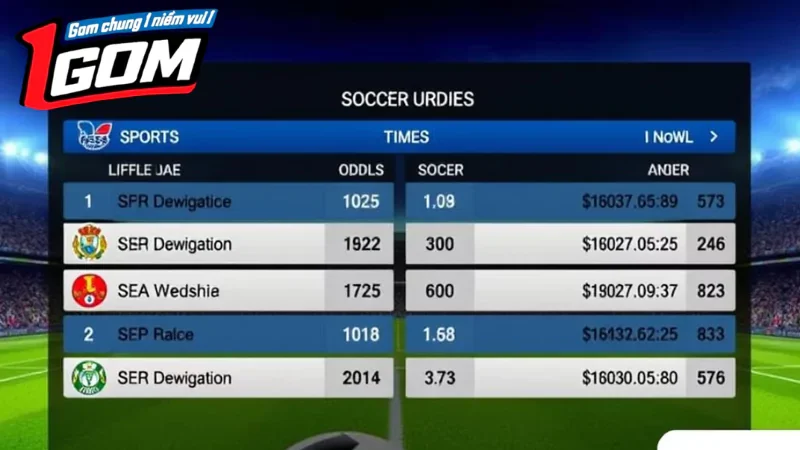 So sánh độ biến động